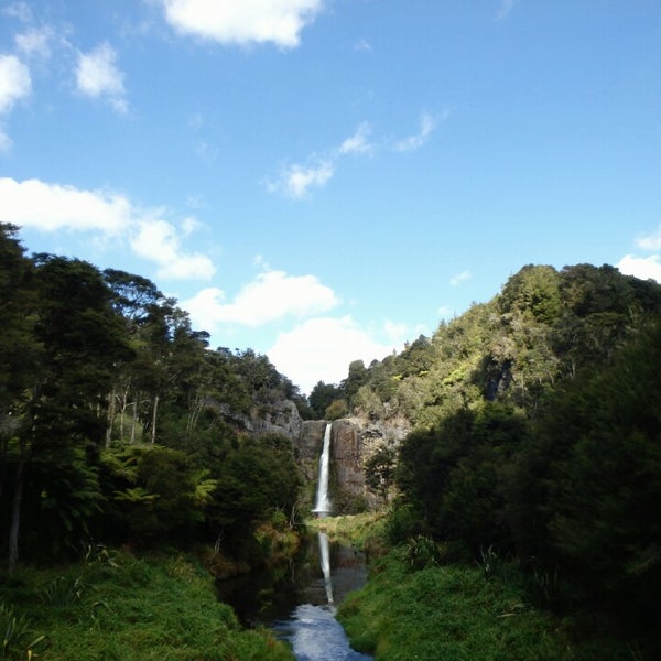 Photo taken at Hunua Falls by Marco d. on 4/5/2014