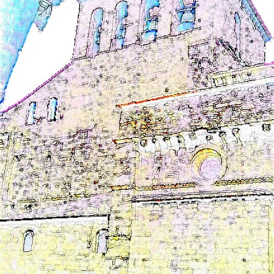 Foto diambil di Catedral De Jaca oleh Donostl D. pada 1/11/2014