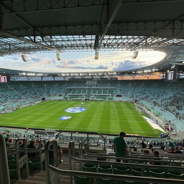 Photo taken at Stadion Wrocław by Mikita on 8/8/2021