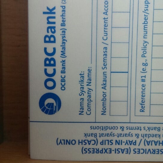 Ocbc Bank Teluk Intan Office
