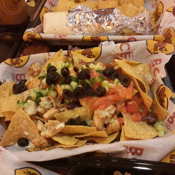 Photo taken at Moe&#39;s by David A. on 6/30/2013