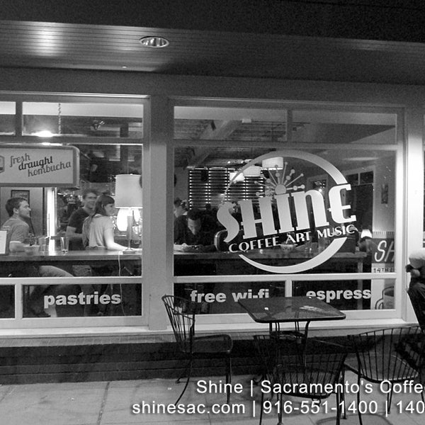 Photo taken at Shine - Coffee | Art | Music by Shine - Coffee | Art | Music on 11/20/2014