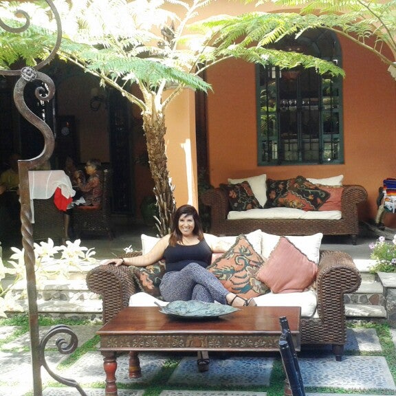 Снимок сделан в Hacienda del Lago Boutique Hotel &amp; Restaurant пользователем Veronica M. 3/28/2016