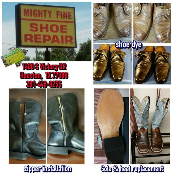 Photos at Mighty Fine Shoe Repair Houston TX