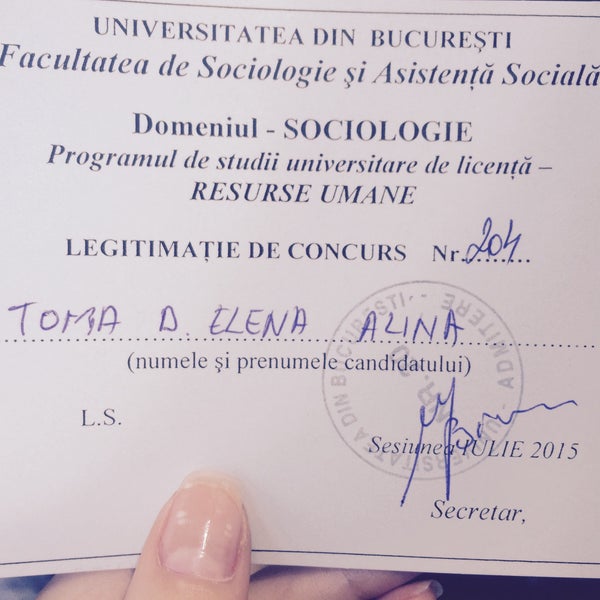 Photos At Facultatea De Sociologie Èi AsistenÈÄ SocialÄ Now Closed Universitate BucureÈti BucureÈti