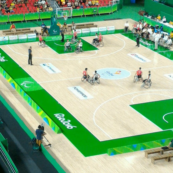 9/12/2016 tarihinde Fernanda O.ziyaretçi tarafından Arena Olímpica do Rio'de çekilen fotoğraf