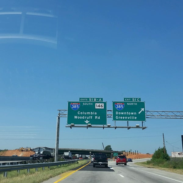 I-85 / I-385 - Intersection