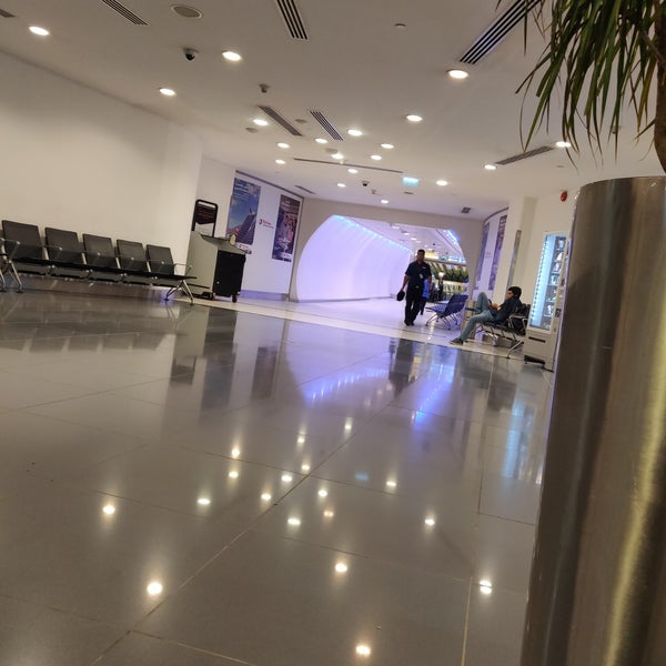 Photo taken at Zayed International Airport (AUH) by Anas J. on 10/4/2019