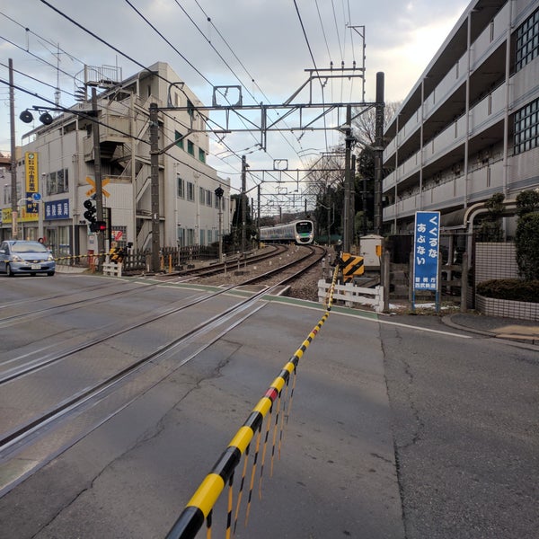Photos At 西武新宿線 花小金井4号踏切 Road In 小平市