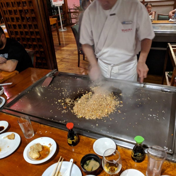 Photo taken at Restaurante Sakura by Phil on 7/17/2018