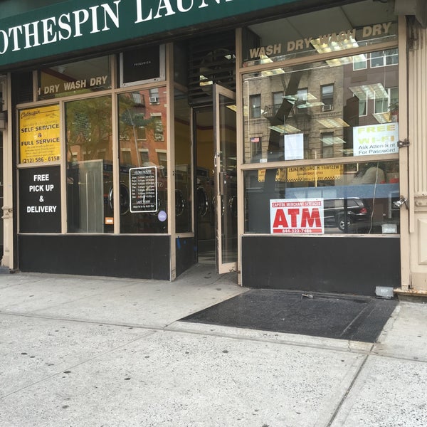 Clothespin Laundromat Laundry Service in Hell's Kitchen