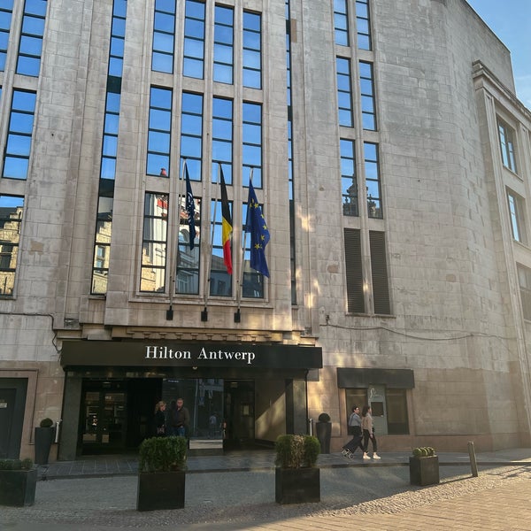 4/23/2022에 ⚓️ Jessica S.님이 Hilton Antwerp Old Town에서 찍은 사진