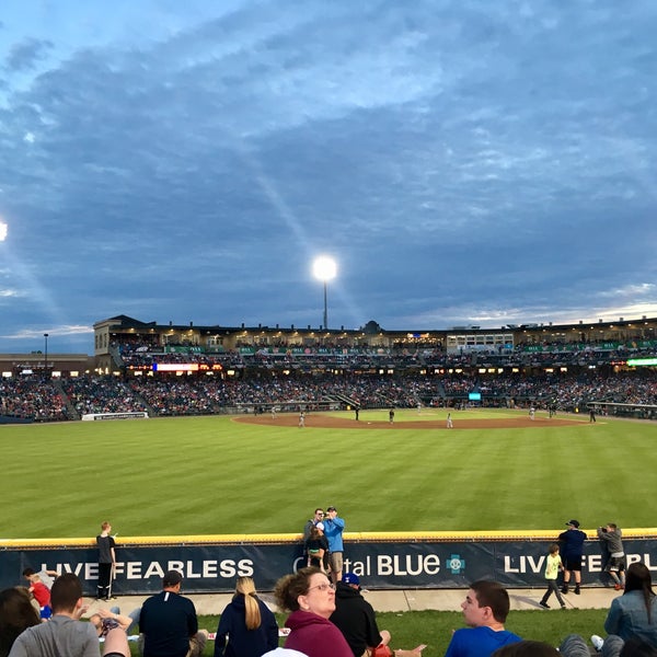 Photo taken at Coca-Cola Park by Christina on 5/25/2019