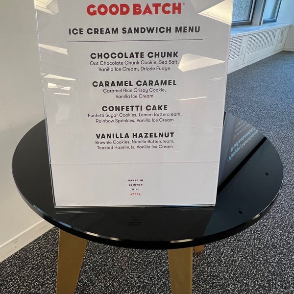 Delicious ice cream. Rent a cart for your corporate event. $1,000 to rent the cart, plus $5/whole sandwich or $3/half sandwich. Easy to work with. Ask for Joel.