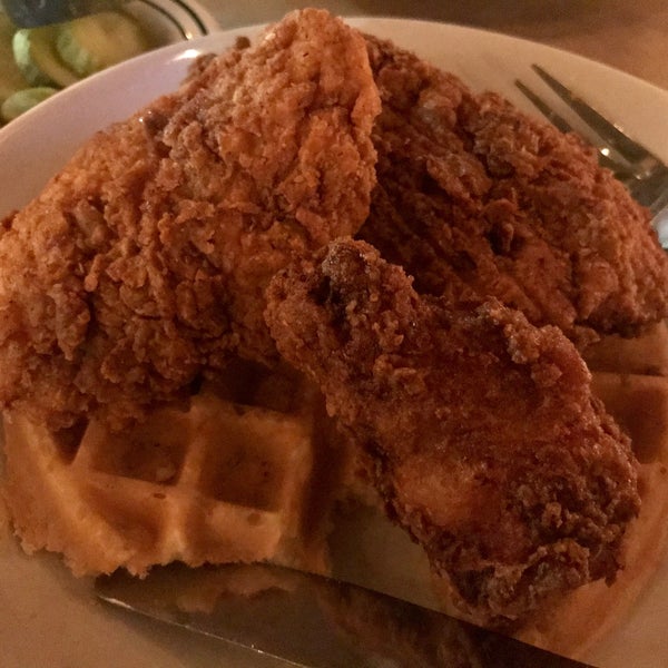 Best item here isn't a burger. It's the chicken and waffles. With the excellent service, great dining experience to be had here!