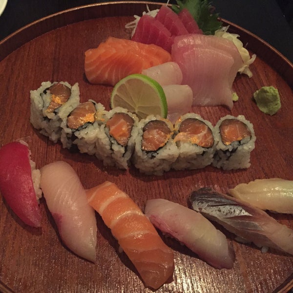 Deliciously fresh sushi. Great service. They have a small bar area for watching sports.