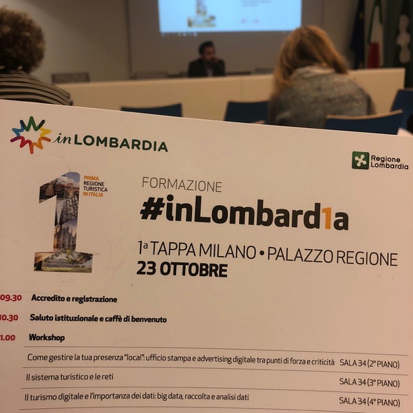 Photo taken at Palazzo Lombardia by christian on 10/23/2018