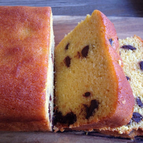 Mandarin orange & chocolate loaf cake - they are gluten and dairy free!