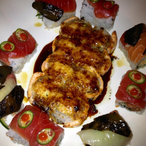 Photo taken at Ohjah Japanese Steakhouse Sushi &amp; Hibachi by M.D on 4/17/2013