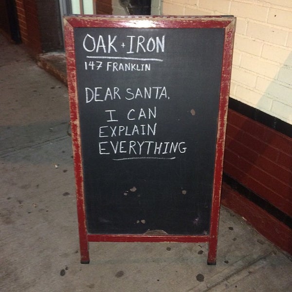 Photo taken at Oak &amp; Iron by Carlos R. on 12/14/2014