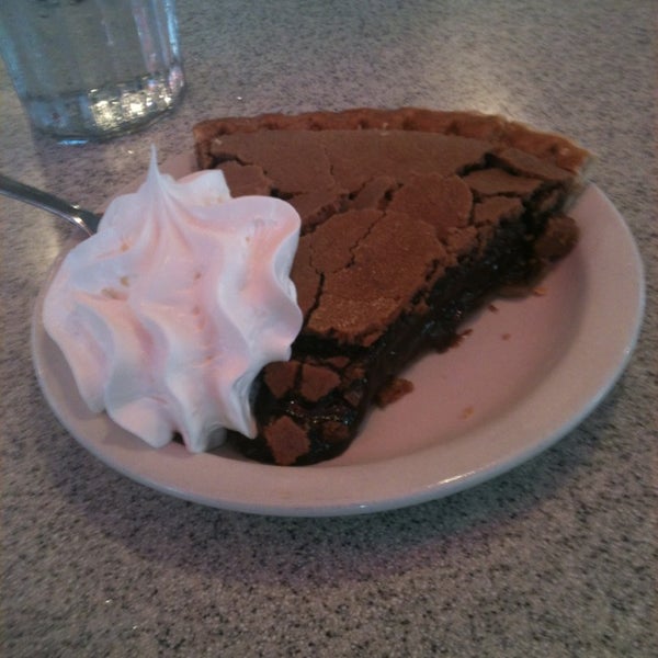 Chocolate chess pie is a must!