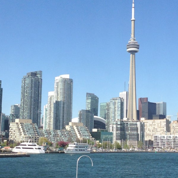 Photo taken at Billy Bishop Toronto City Airport Ferry by Joanna B. on 5/15/2013