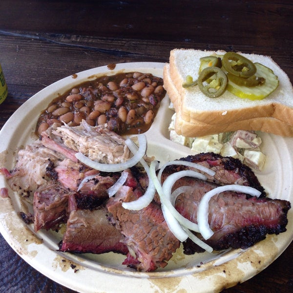 Photo taken at Little Miss BBQ by Doug on 1/28/2015
