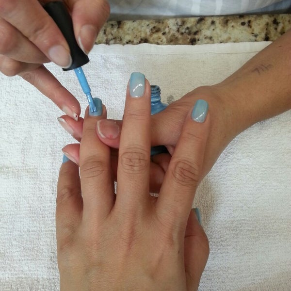 Photo taken at Yeti Nails &amp; Spa by Heather W. on 4/17/2013