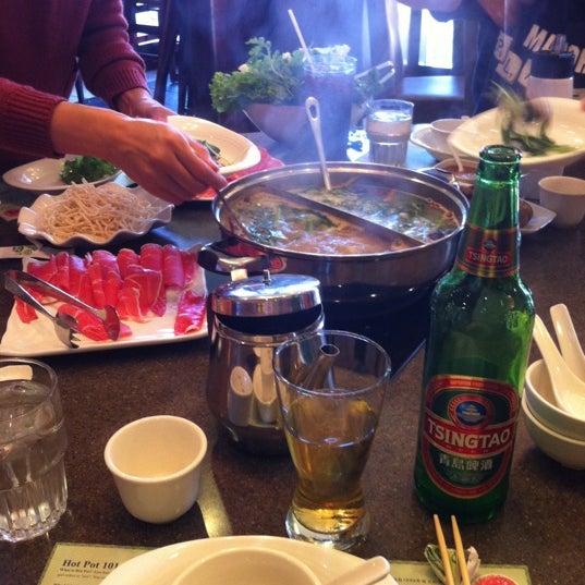 Photo taken at Little Sheep Mongolian Hot Pot by Serena O. on 11/10/2012