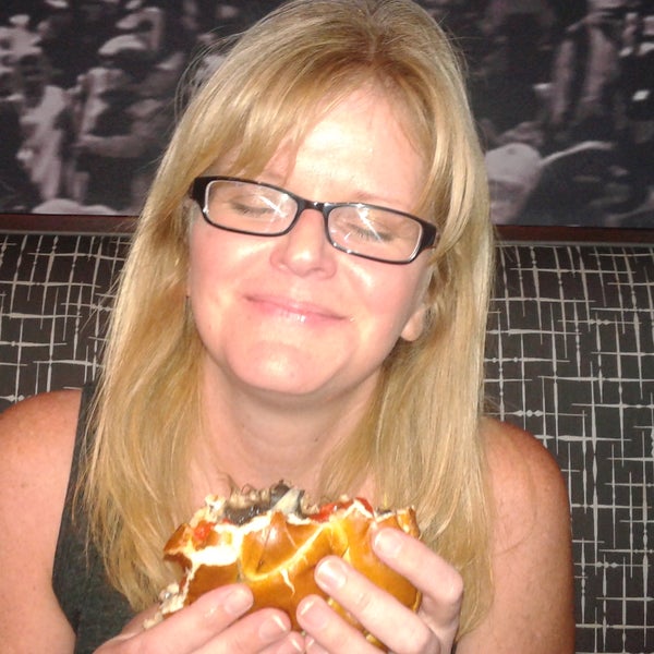Portabella mushroom burger is amazing.  Ronda loves it!