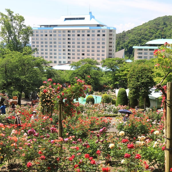 花巻温泉バラ園 花巻市 岩手県