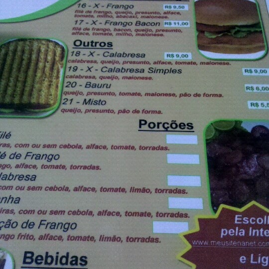 Cidão Lanches - Burger Joint in Três Lagoas