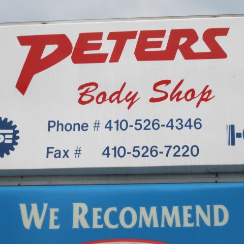 Photo taken at Peters Body Shop by Ron P. on 1/2/2014