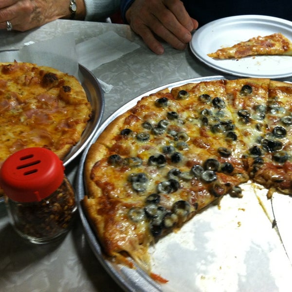 Photo taken at Pizza-A-Go-Go by David E. on 1/11/2013