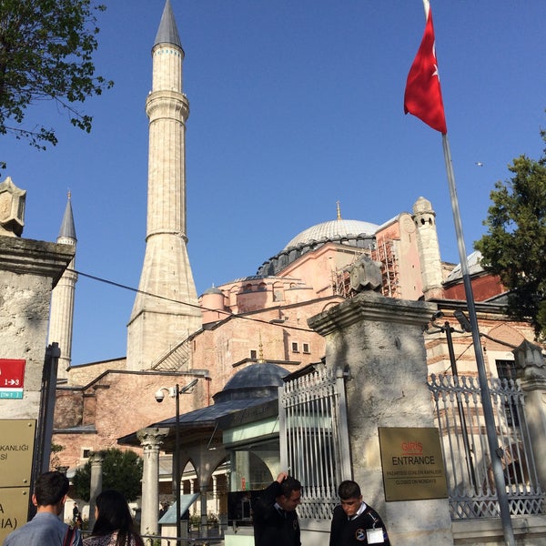 Photo taken at Hagia Sophia by Savaş B. on 4/18/2015