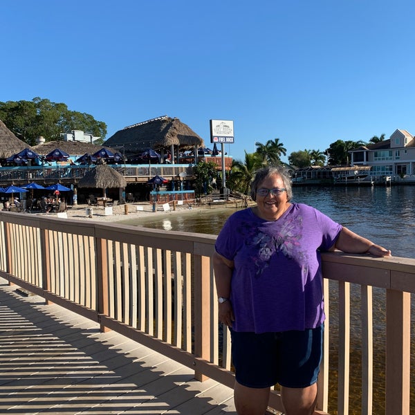 Photo taken at Boat House Tiki Bar &amp; Grill by Joan F. on 12/25/2021