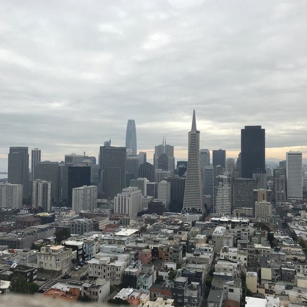 Photo taken at Coit Tower by Ale A. on 11/20/2017