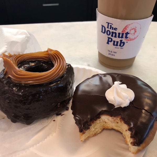 Photo taken at The Donut Pub by Mark B. on 8/14/2019