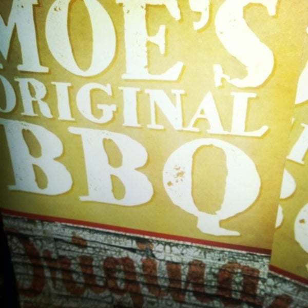 Photo taken at Moe&#39;s Original Bar B Que by Richie R. on 1/4/2014