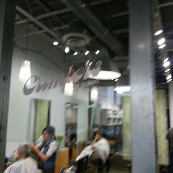 Photo taken at Crimpers Hair Salon by Ann G. on 2/8/2014