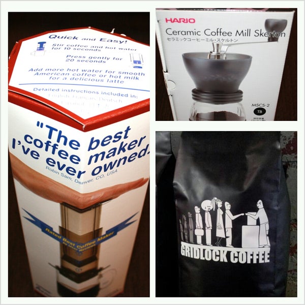 Purchase any bag of 250g beans and go into the draw to win a Gridlock Coffee Christmas pack. Aeropress, Hario Grinder, 1kg beans.Valued at over $150. Drawn Wednesday, 19th December at 12:00pm.