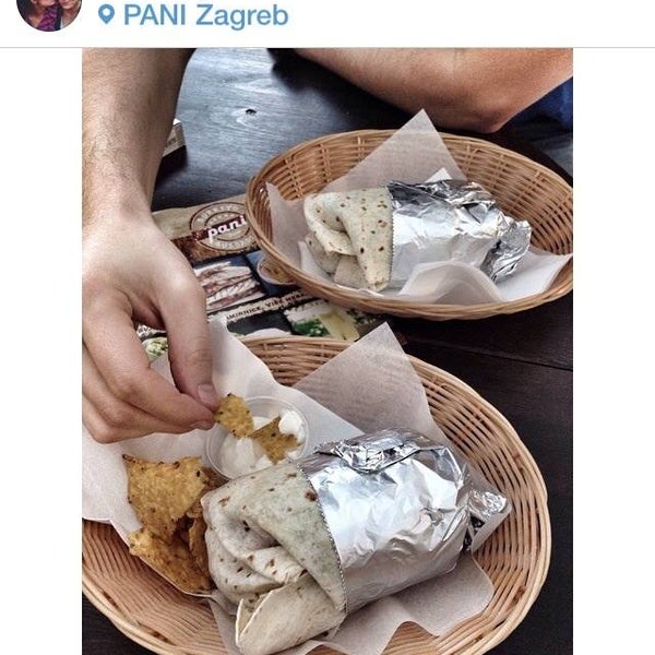 A lovely photo of our burritos on instagram uploaded by our customers ! :)