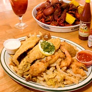 Go for the spicy mudbugs and the wonderful fried Cajun food at this Webster establishment.