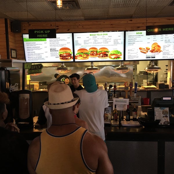 Photo taken at BurgerFi by Roger C. on 3/14/2016