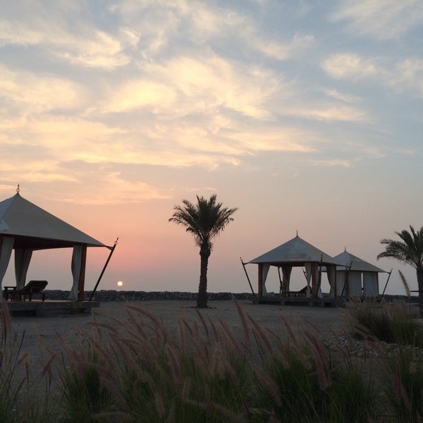 Photo taken at Banyan Tree Ras Al Khaimah Beach by Ahmad A. on 3/29/2014
