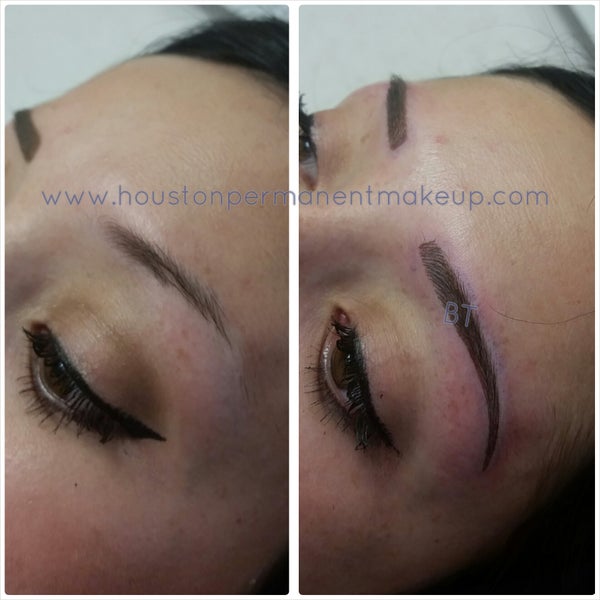 The best 3D Hairstroke Eyebrows in Houston