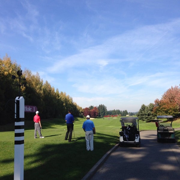 Photo taken at Langdon Farms Golf Club by Joe A. on 10/16/2013
