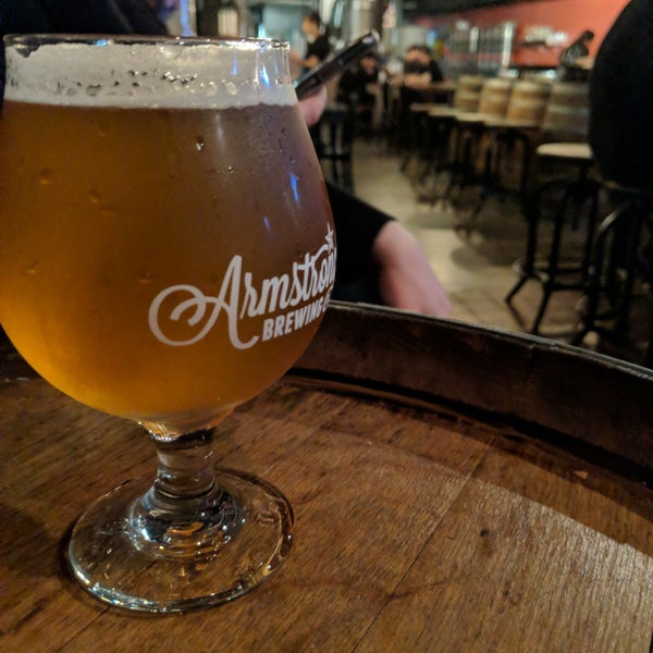 Photo taken at Armstrong Brewing Company by Joe P. on 3/10/2019
