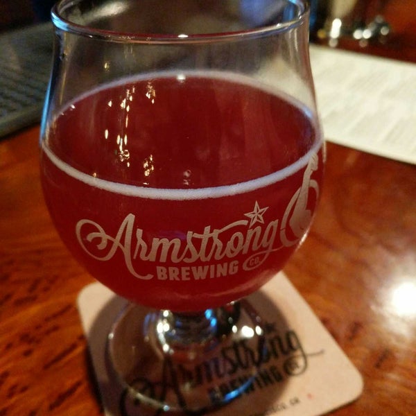 Photo taken at Armstrong Brewing Company by Joe P. on 2/4/2018