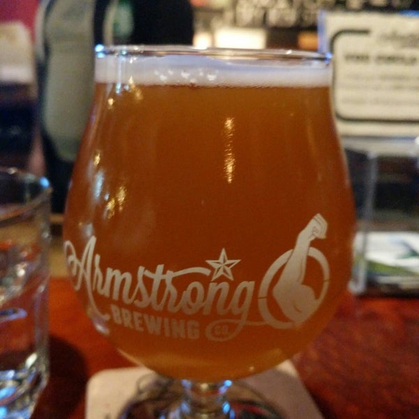 Photo taken at Armstrong Brewing Company by Joe P. on 4/29/2018